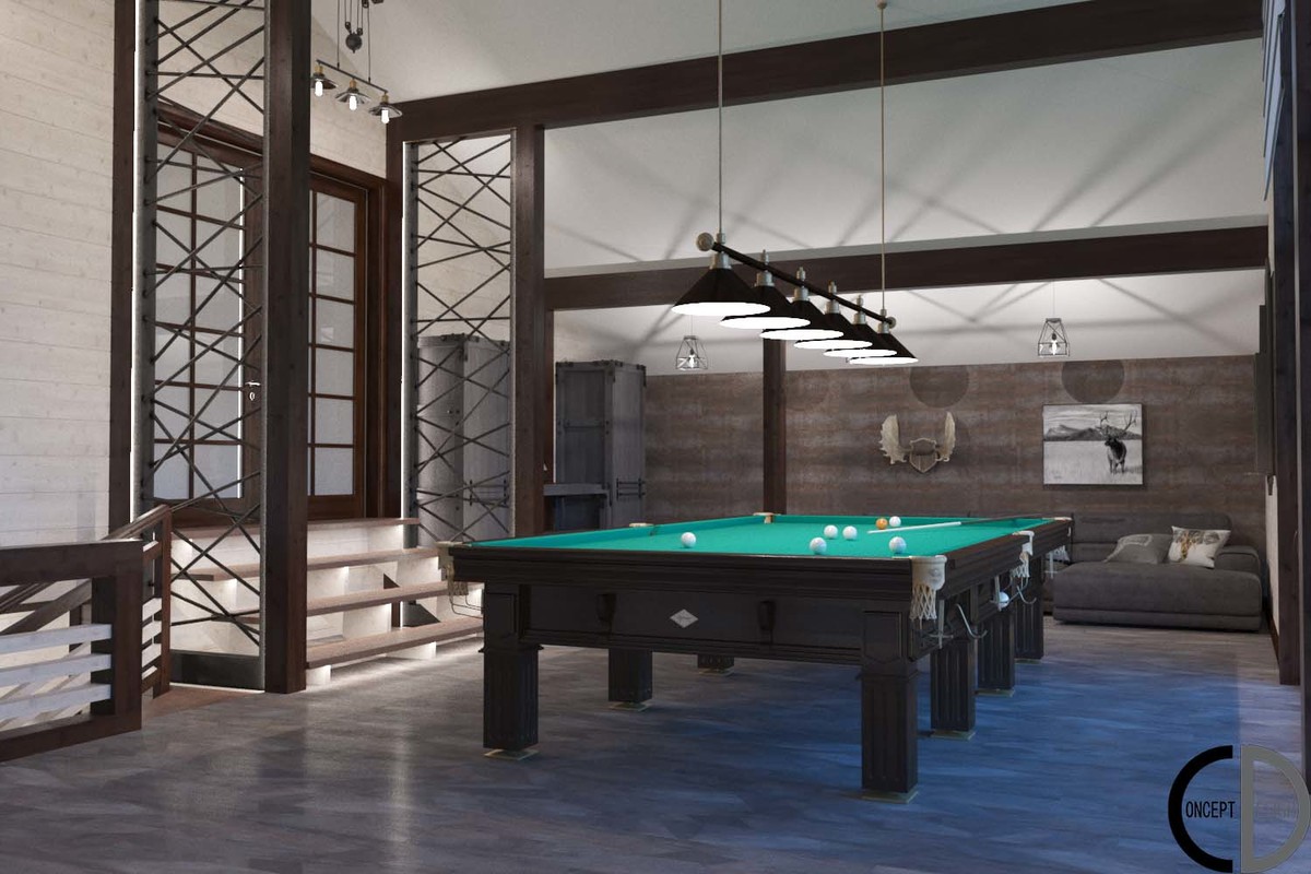 Загородный дом на природе