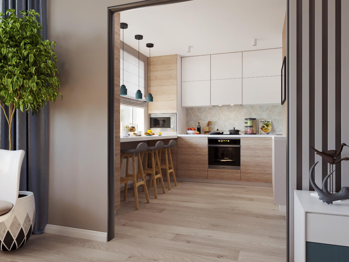 Дизайн проект квартиры 81 кв.м