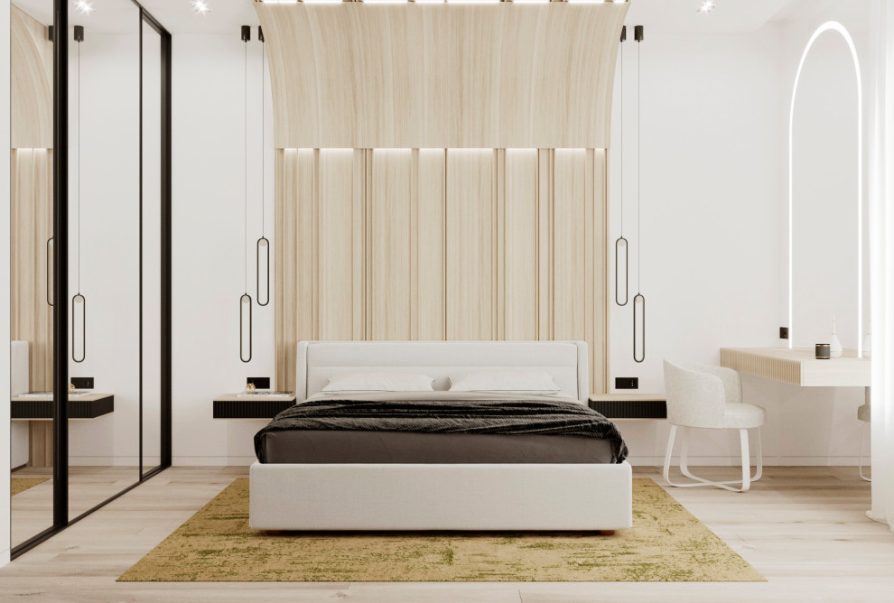 Квартира в Москве. Дизайн-проект спальни