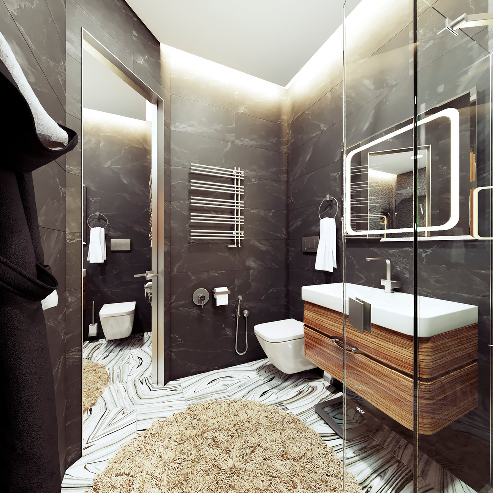 Визуализация санузла для студии дизайна АБАК Москва