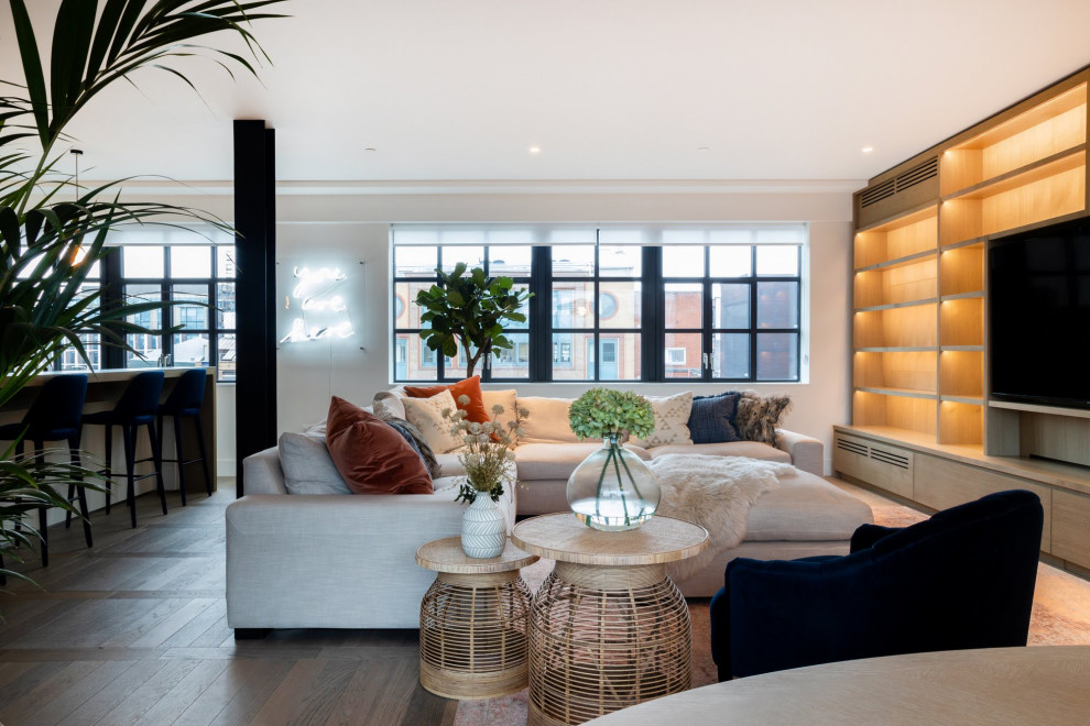 Soho Penthouse - Living Room - London - by Honey Bee Interiors
