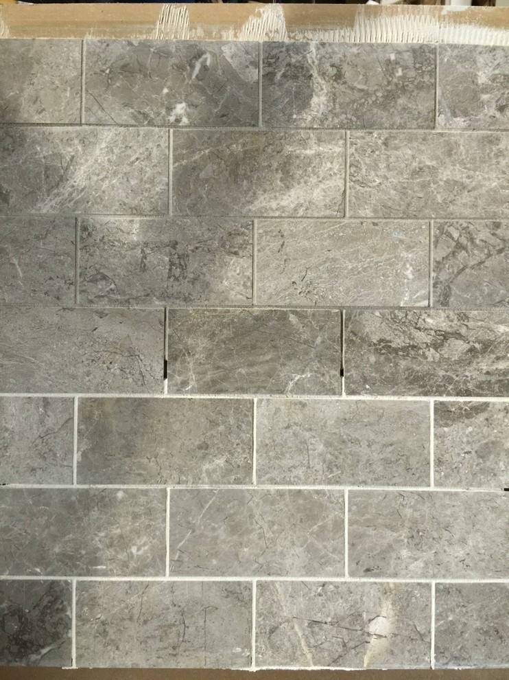 Williamsburg Grey Marble Bath