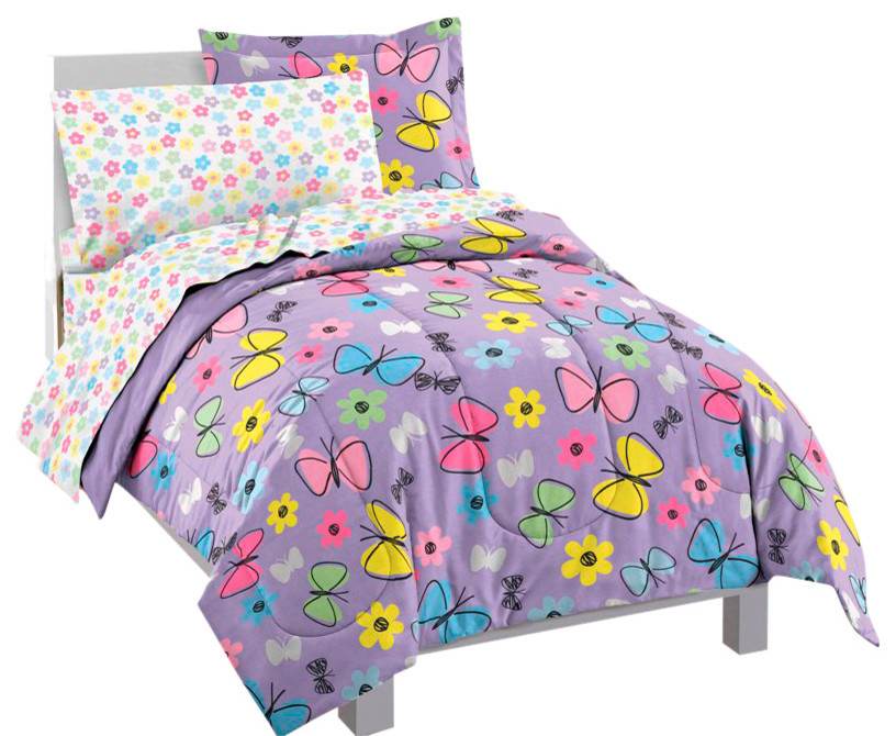 butterfly twin comforter set