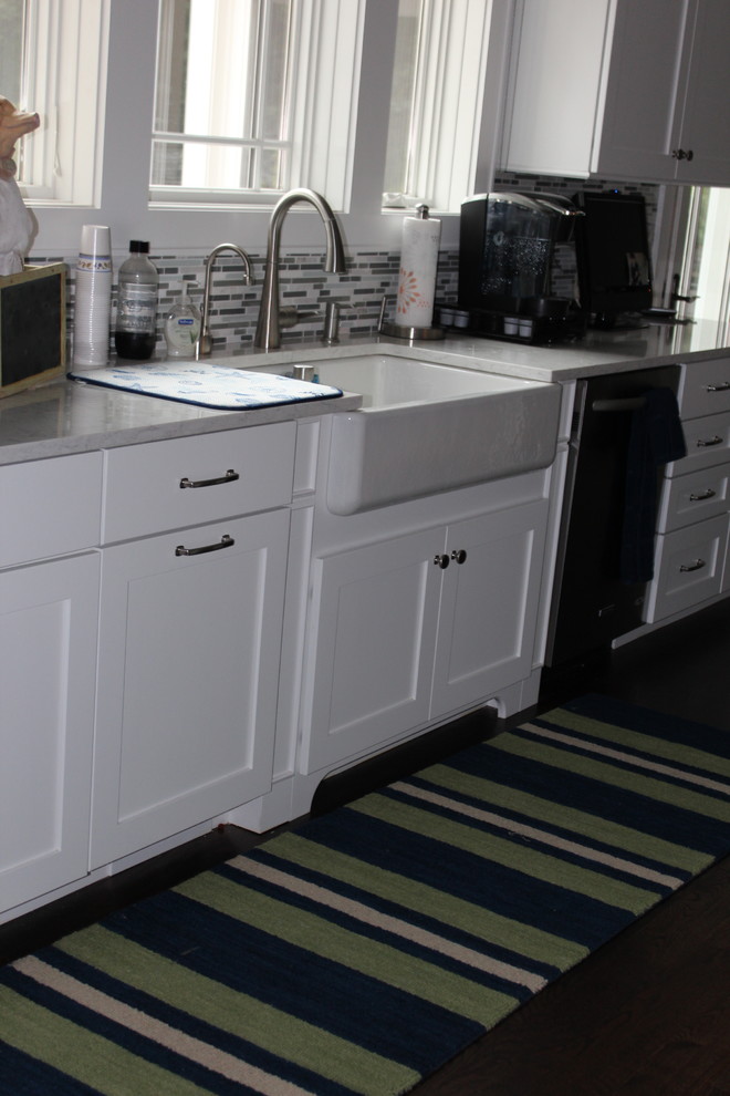 Mountain style kitchen photo in New York