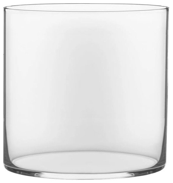 Glass Cylinder Wedding Vase 12 Open 12 Contemporary Vases