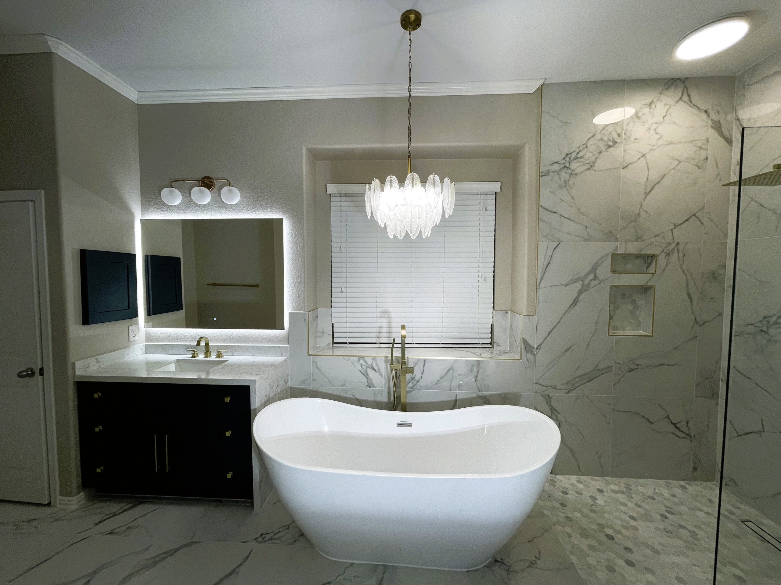 Primary Bathroom Complete Remodeling in Katy