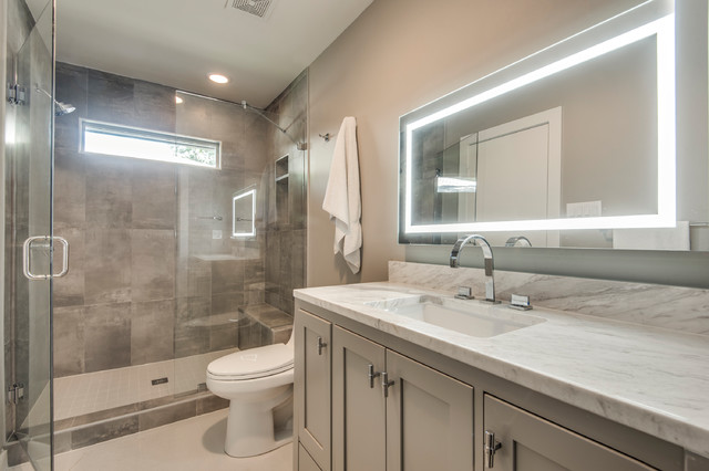 Contemporary Transitional bathroom