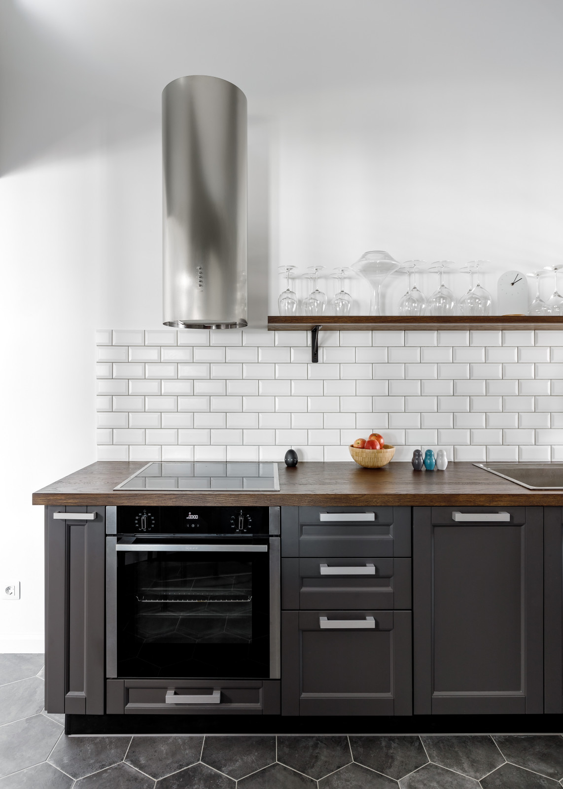 Мансардная двухуровневая квартира в скандинавском стиле