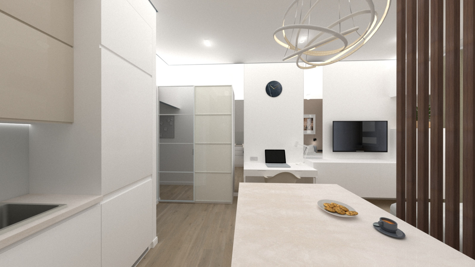 Квартира-студия 28 кв.м для студента