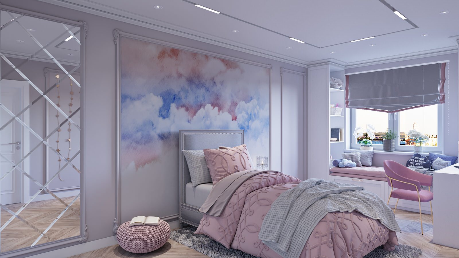 Interior design of a 3-room apartment Zaporozhye