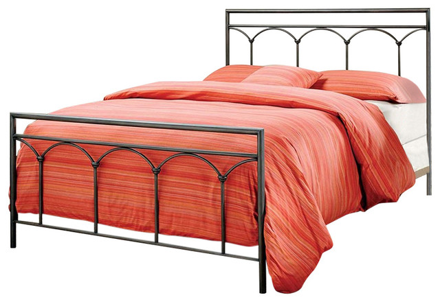 McKenzie Bed Set, Queen, With Rails