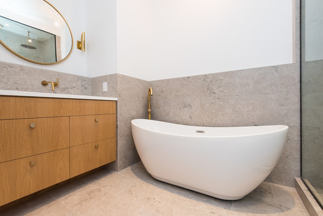 Nomad Loft modern-badezimmer