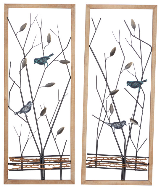 Farmhouse Black Metal Wall Decor 63621 Farmhouse Metal Wall Art