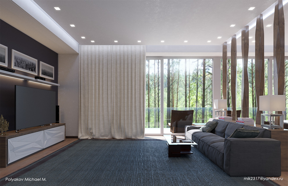 Сосновый бор в жк "Парк Рублево"