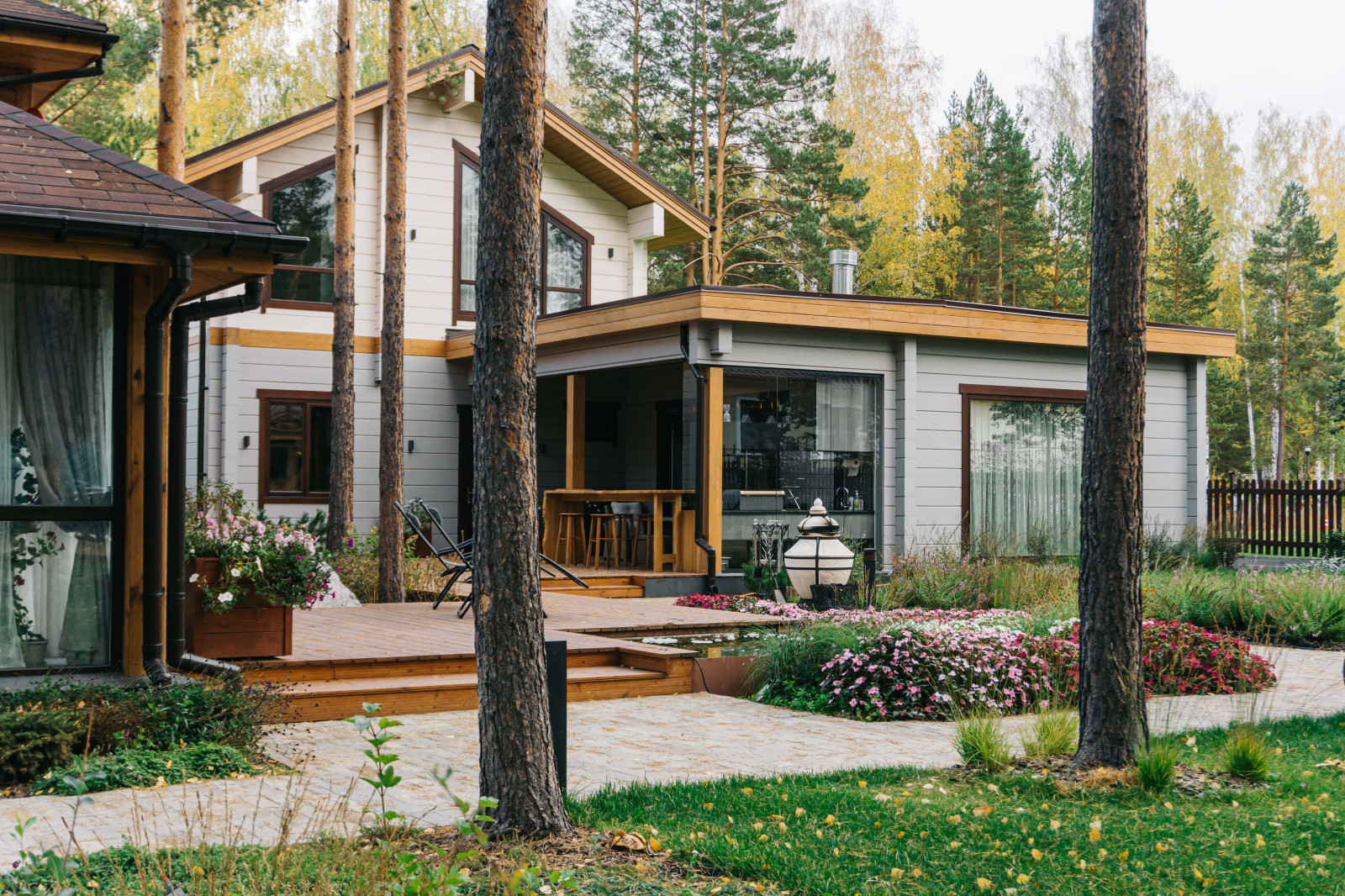 Сад в скандинавском стиле