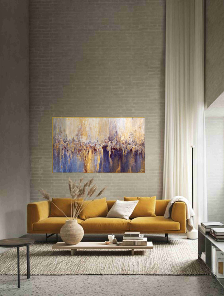 Картина "Танцы под дождем"  600х1000