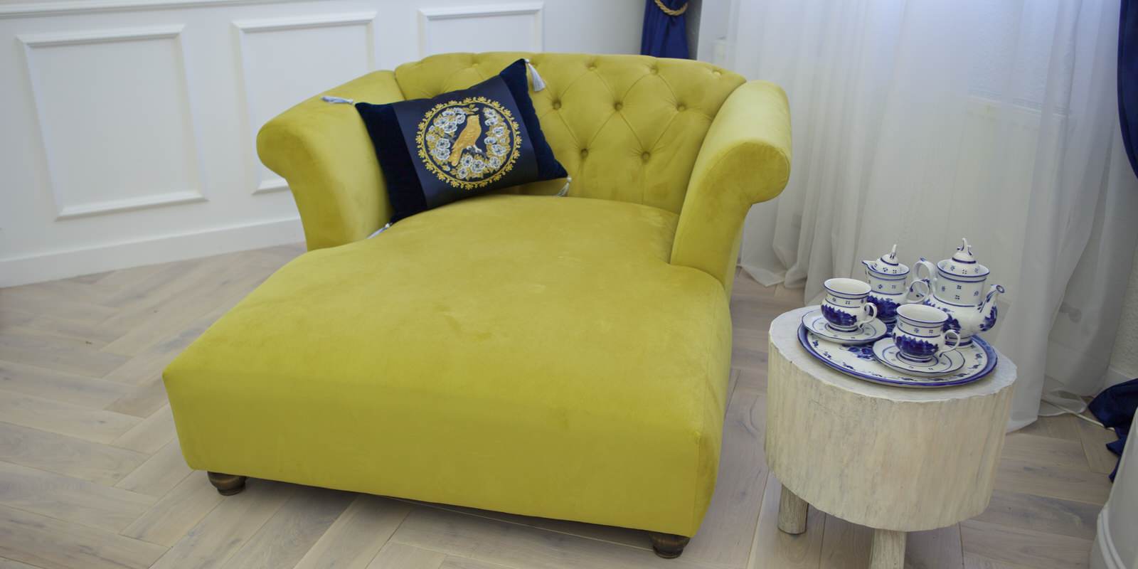 Гостиная Гжель