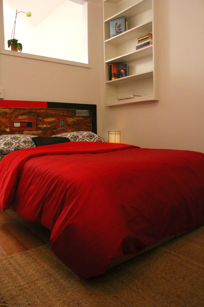 Contemporary bedroom in San Francisco.
