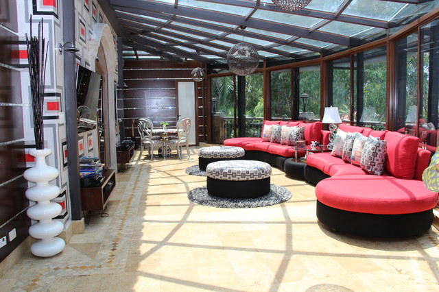 Solarium contemporary-veranda