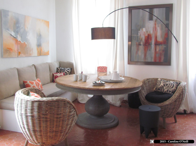 Maison XVI&egrave;me - Var eclectic-living-room
