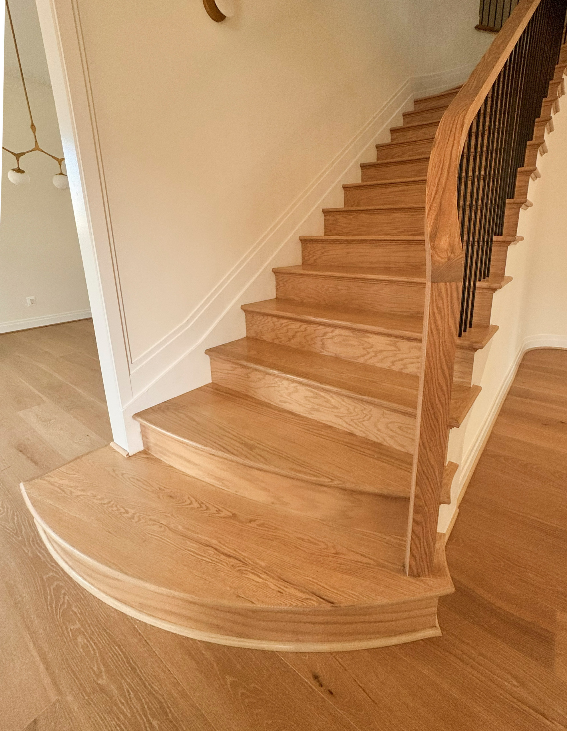 144_Attractive Transitional Staircase in Impressive Modern Home, Vienna VA 22180