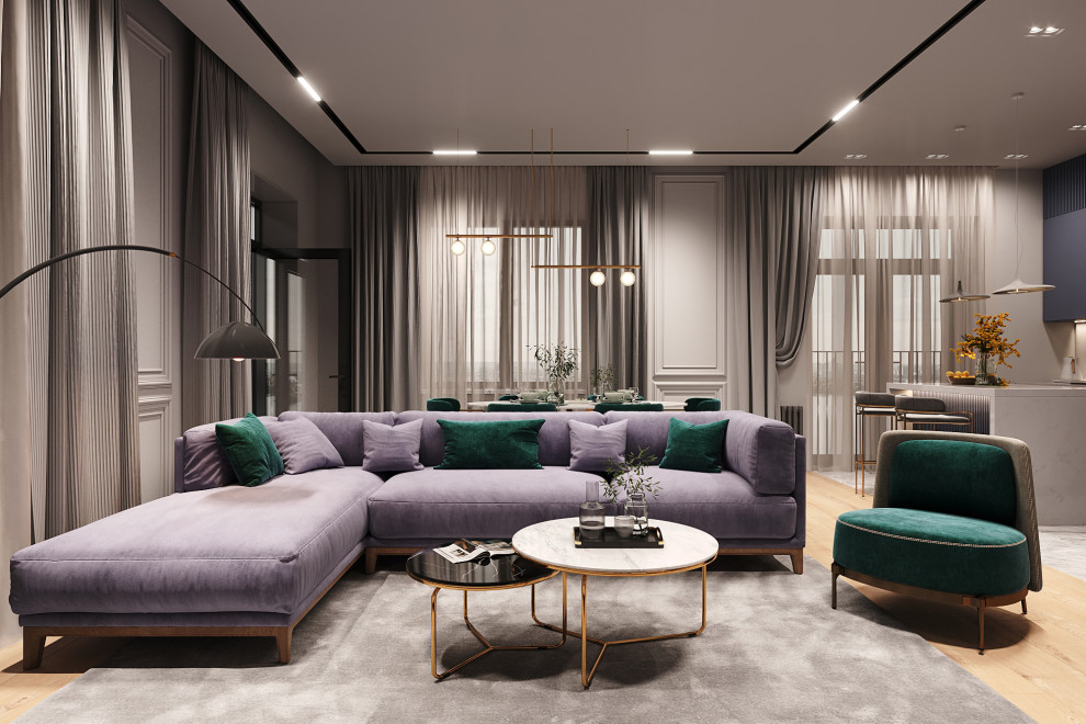 Квартира в стиле неоклассика