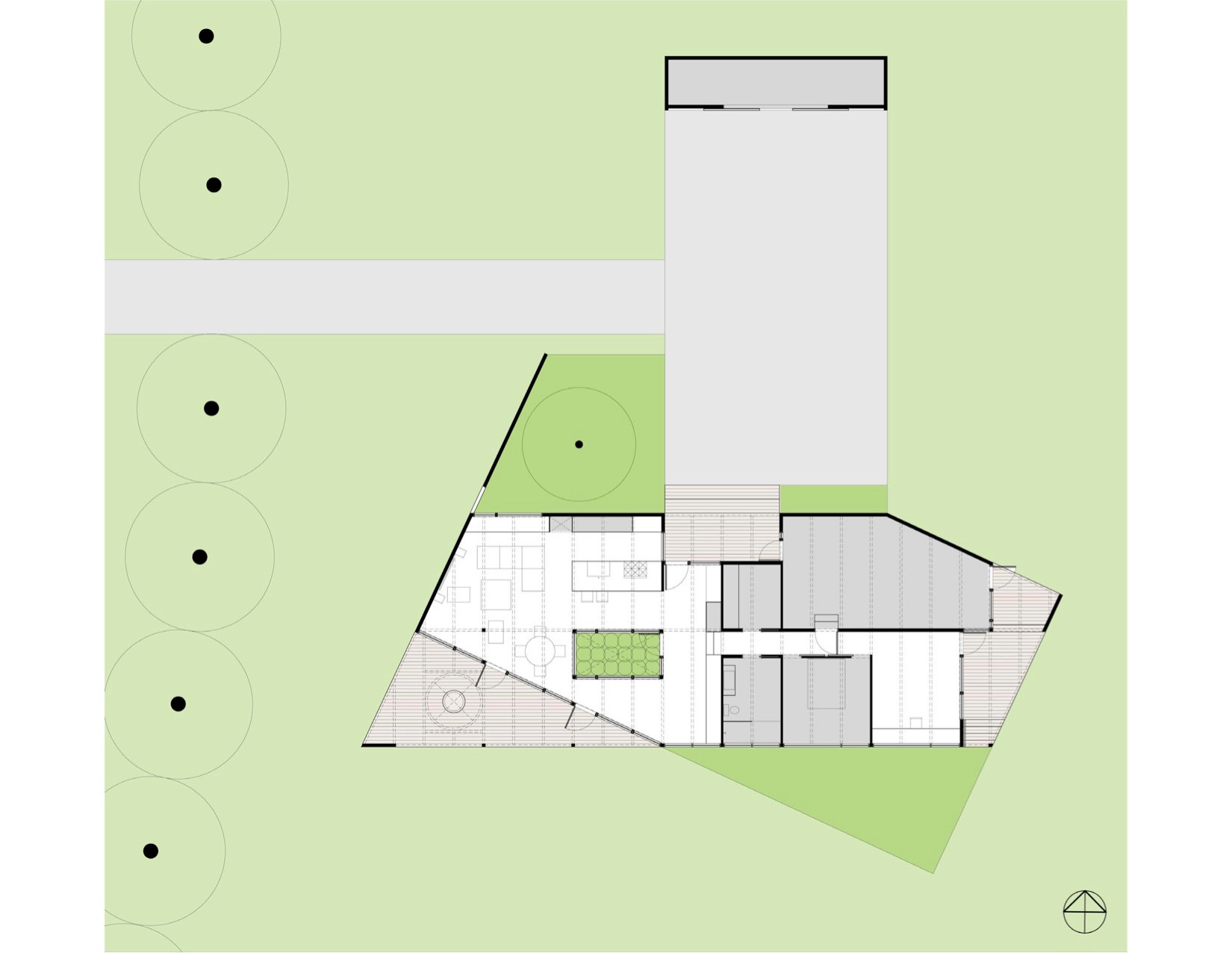 Houzz США: Современный дом с видом на Каскадные горы | Houzz Россия