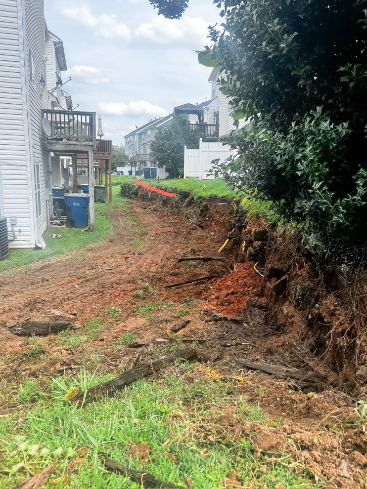 Retaining wall replacement ( Commercial Charlotte, NC)