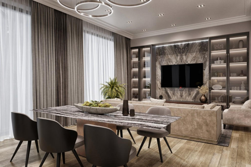 Кухня-гостиная