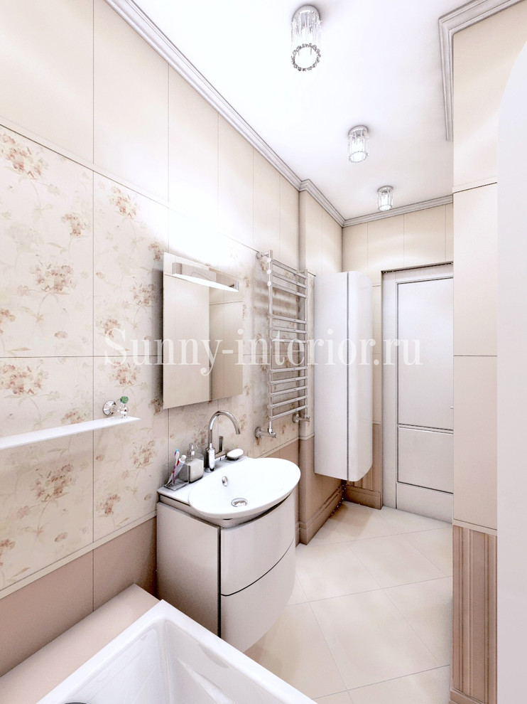 Интерьер квартиры "все в цветочек"