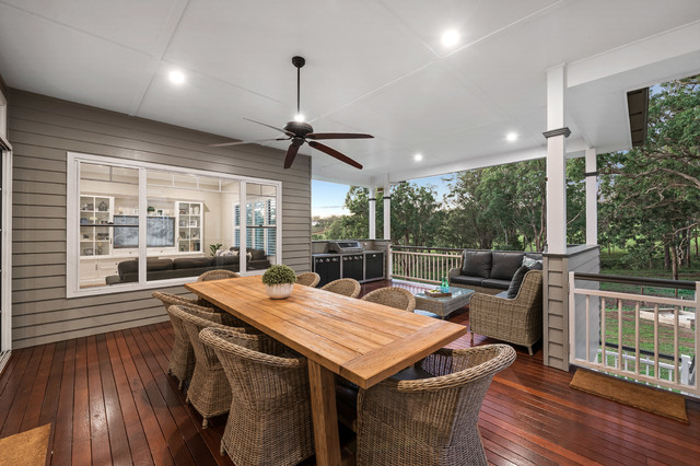 Hampton Road lantlig-veranda