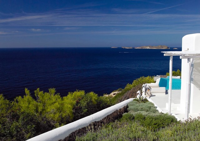 Villa Ibiza mediterranean-deck
