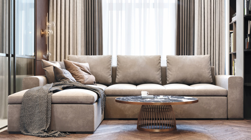 дизайн проект квартиры для семи из трех человек