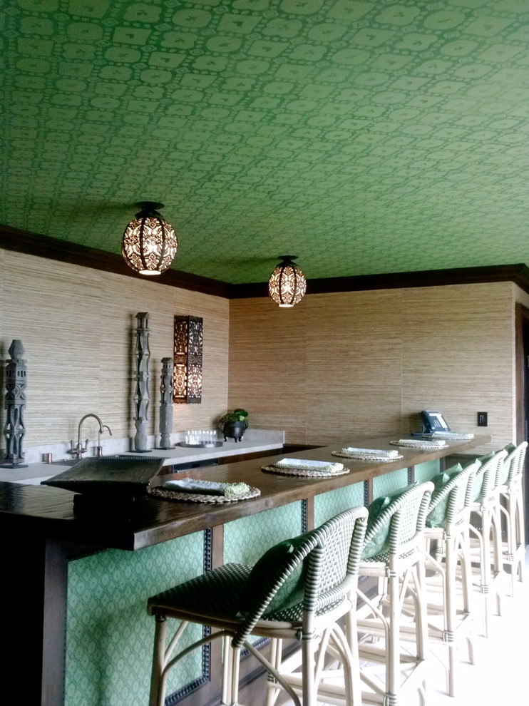 Inspiration for a dining room in Los Angeles.