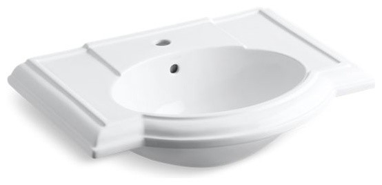 Kohler Devonshire Lavatory Basin With 1 Hole Faucet Drilling