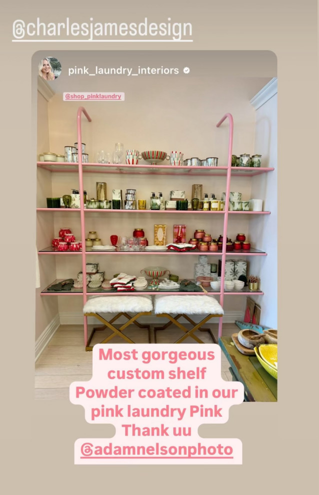 Pink Laundry | Rack Built