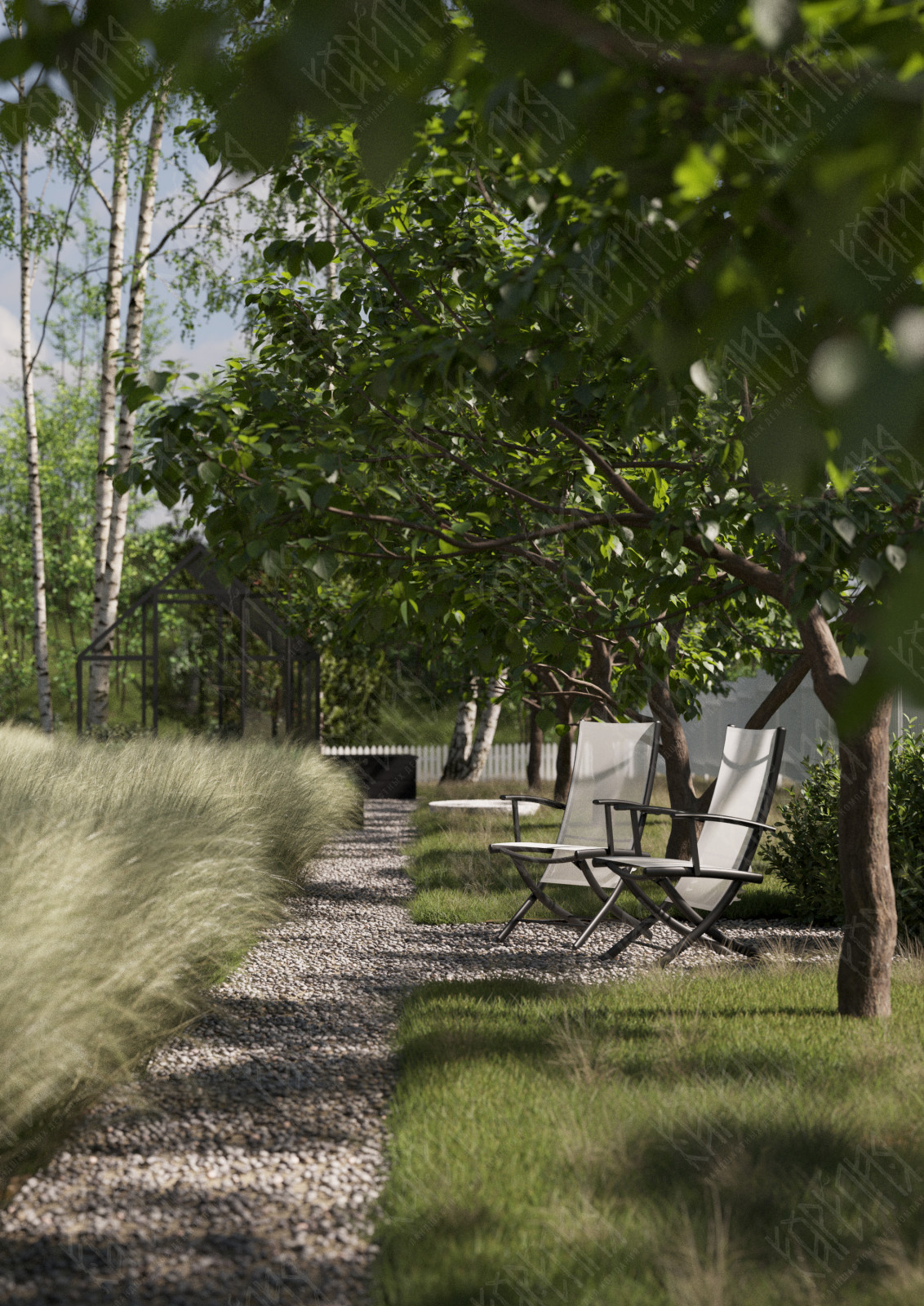 Дорожка в огород