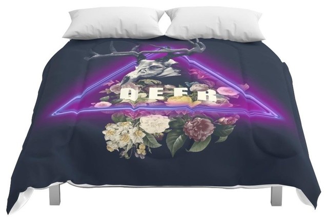 Society6 Deer Comforter Contemporary Comforters And Comforter