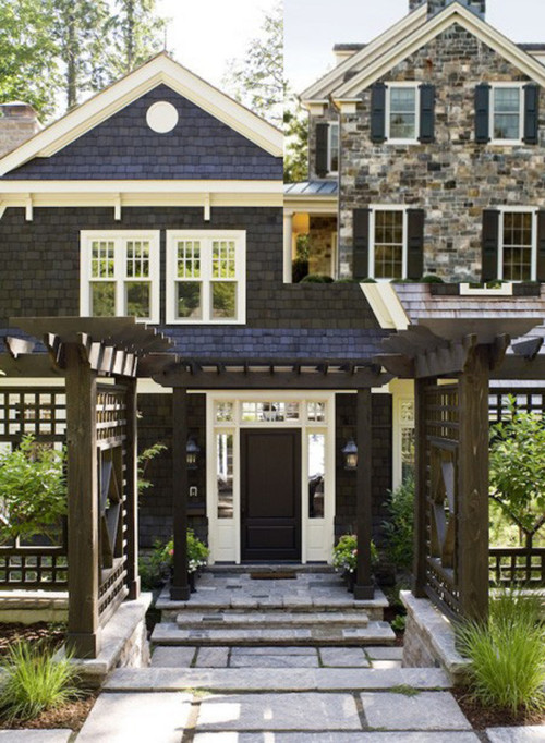 Image of bold exterior home colors