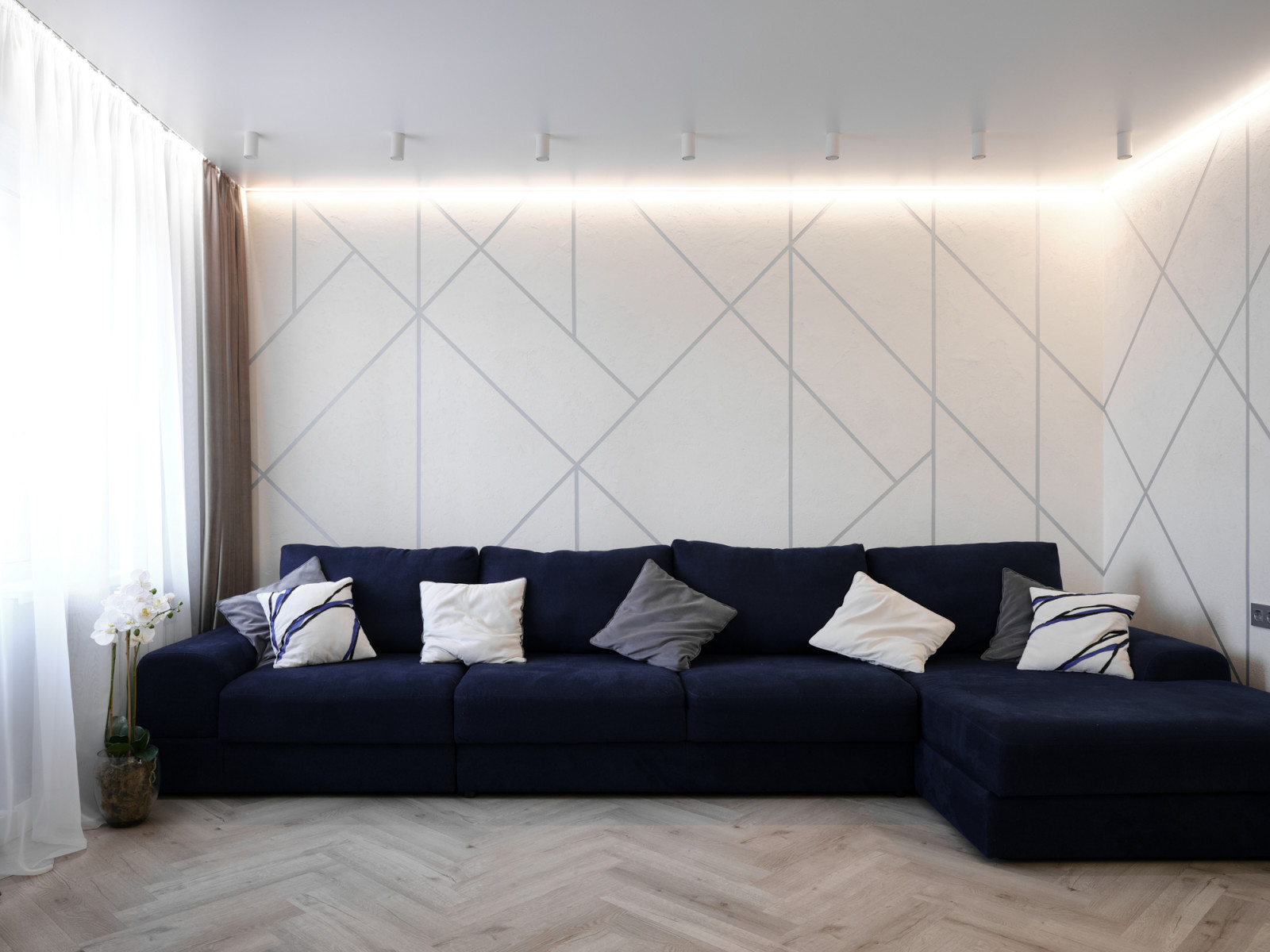 Квартира 90 м2 в современном стиле