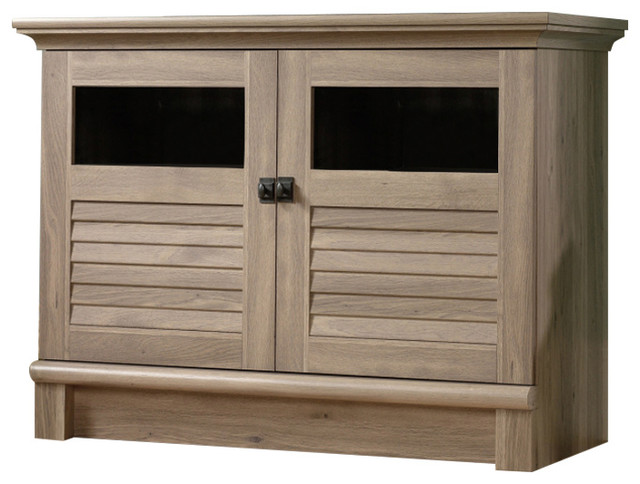 Harbor View Tv Accent Cabinet Salt Oak