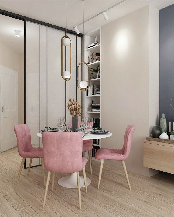 Квартира "Морской бриз" в стиле сканди 90 кв.м. в