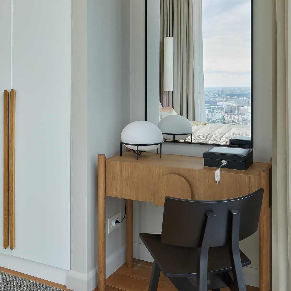 Квартира в Москва-Сити 2 (бежевое дерево)