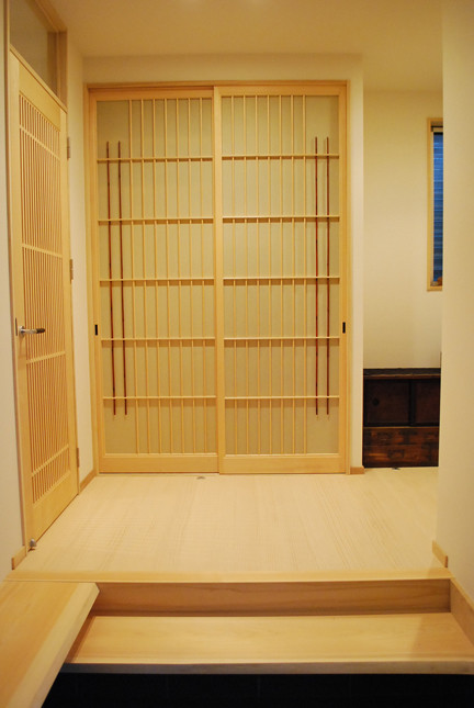 This is an example of an asian entryway in Other.