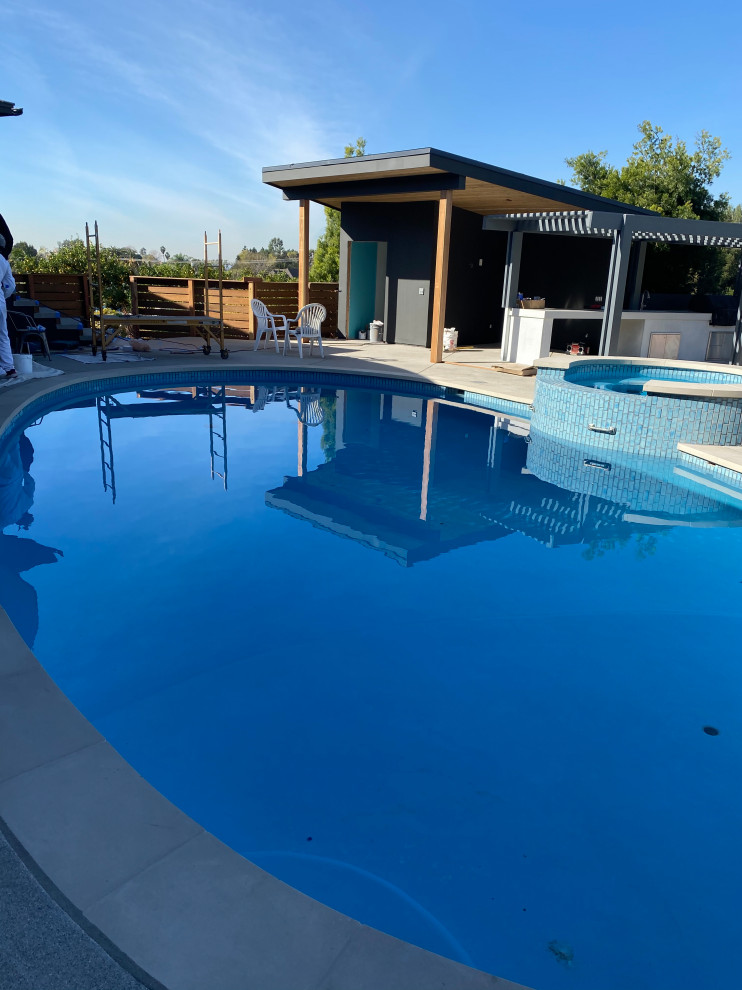 Pool remodeling