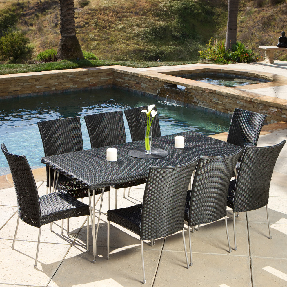Christopher Knight Home Fairfield 9-piece Outdoor Dining Set