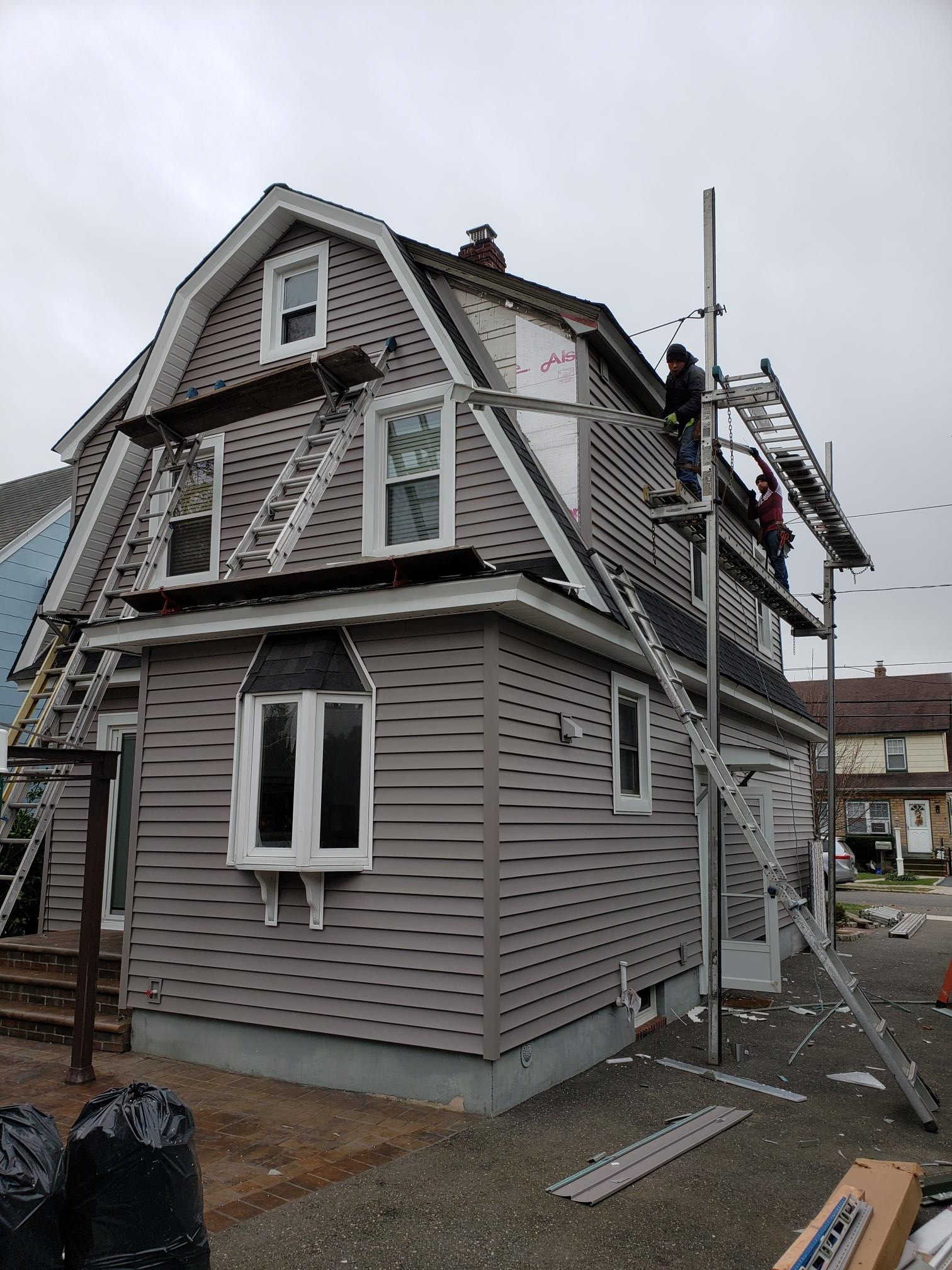 siding before and after