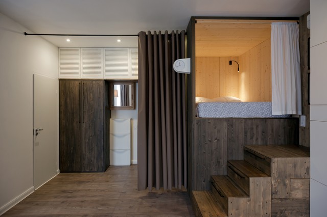 Flat 35 square meter trendy-sovevaerelse