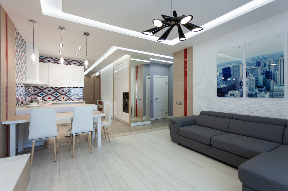 Квартира с яркими элементами