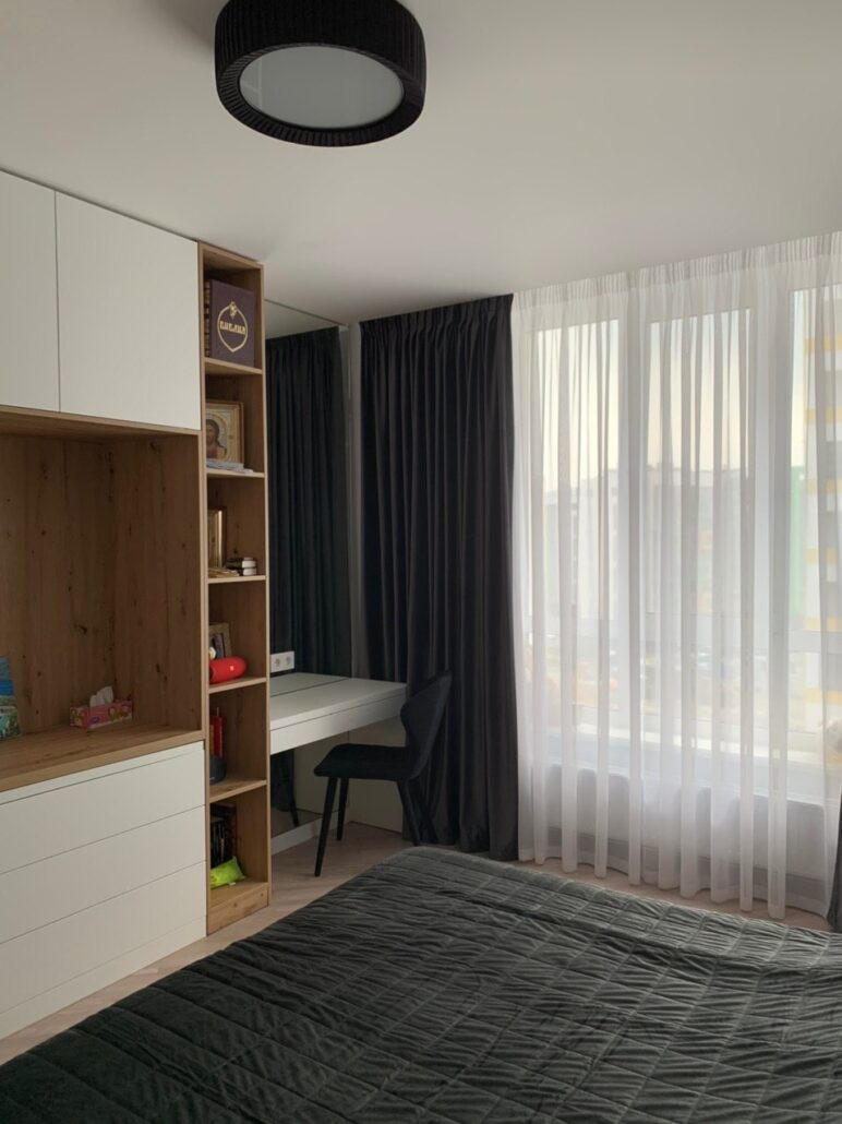 Лаконичный ремонт 2х комнатной квартиры в новостройке